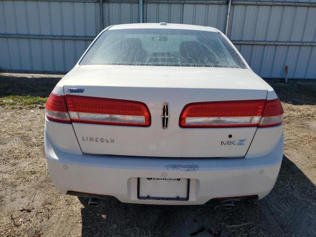 3LNHL2GC6CR824509 - 2012 LINCOLN MKZ WHITE photo 6