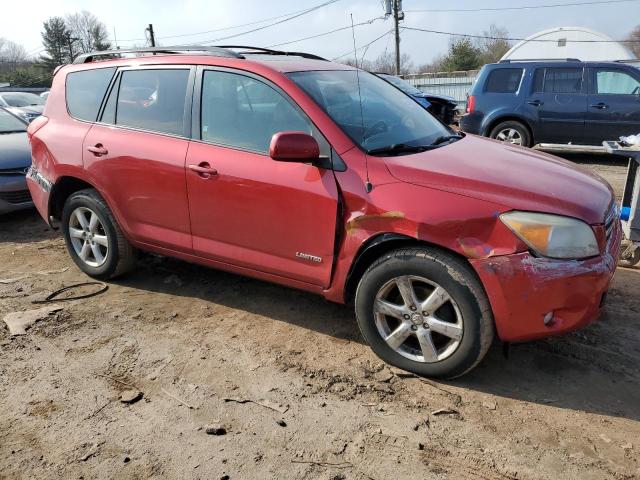 JTMBK31VX75025578 - 2007 TOYOTA RAV4 LIMITED RED photo 4