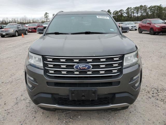 1FM5K7D86HGA42762 - 2017 FORD EXPLORER XLT GRAY photo 5