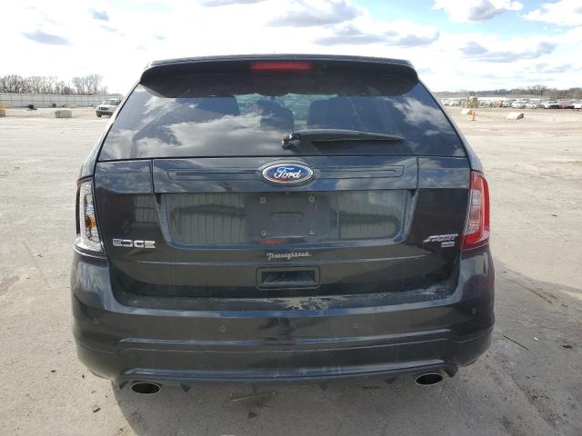 2FMDK4AK1DBC37552 - 2013 FORD EDGE SPORT BLACK photo 6