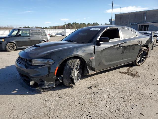 2C3CDXGJ2KH633479 - 2019 DODGE CHARGER SCAT PACK BLACK photo 1