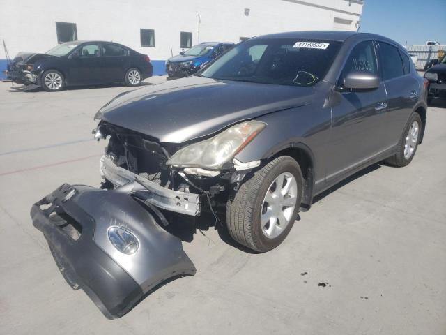 JN1AJ0HR2AM752381 - 2010 INFINITI EX35 BASE Մոխրագույն լուսանկար 2