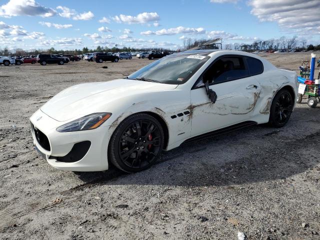 ZAM45VLA1E0083512 - 2014 MASERATI GRANTURISM S WHITE photo 1