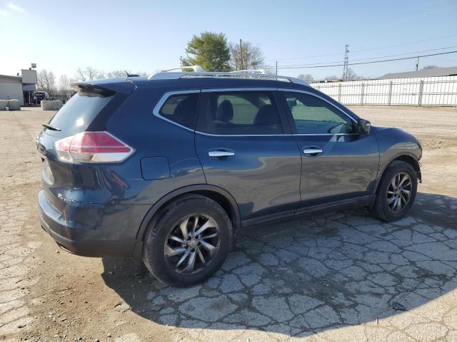 5N1AT2MT0FC818522 - 2015 NISSAN ROGUE S BLUE photo 3