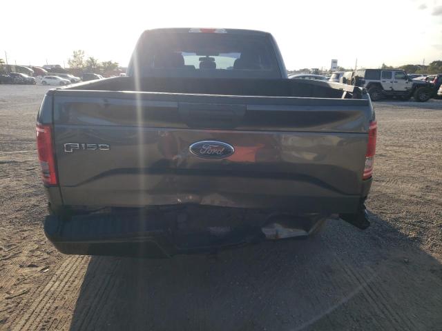 1FTEX1C82HFA07923 - 2017 FORD F150 SUPER CAB GRAY photo 6