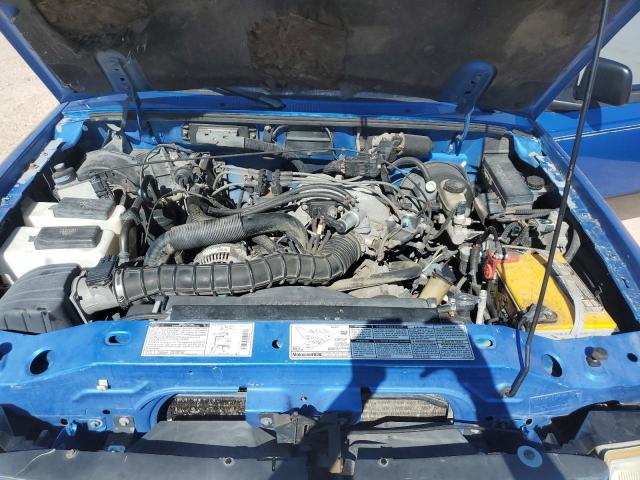 1FTYR14U7WPA79517 - 1998 FORD RANGER SUPER CAB BLUE photo 11