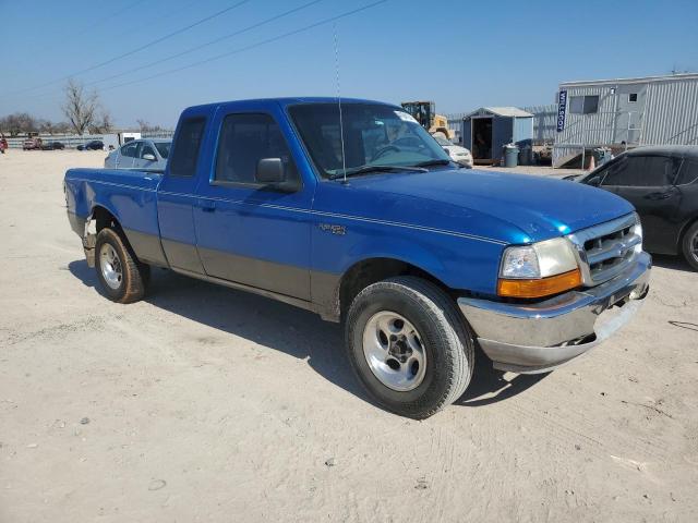 1FTYR14U7WPA79517 - 1998 FORD RANGER SUPER CAB BLUE photo 4