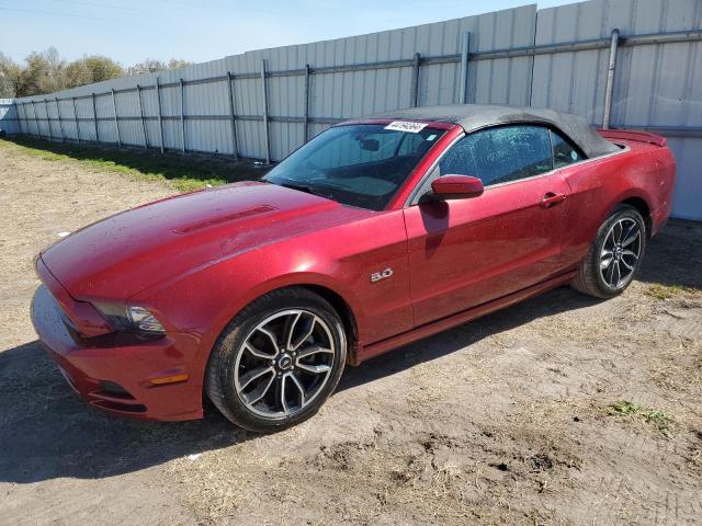 1ZVBP8FF6E5243463 - 2014 FORD MUSTANG GT RED photo 1