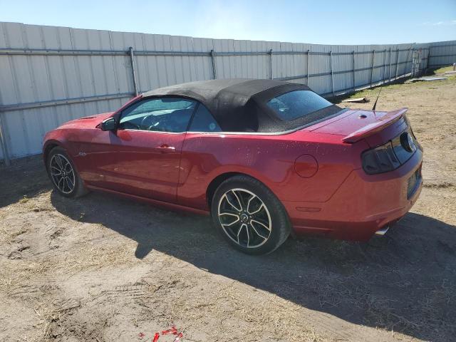 1ZVBP8FF6E5243463 - 2014 FORD MUSTANG GT RED photo 2