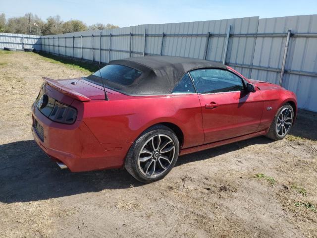 1ZVBP8FF6E5243463 - 2014 FORD MUSTANG GT RED photo 3