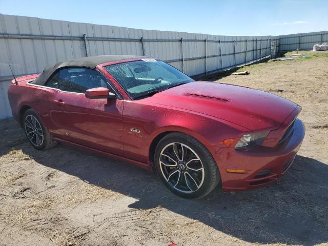 1ZVBP8FF6E5243463 - 2014 FORD MUSTANG GT RED photo 4
