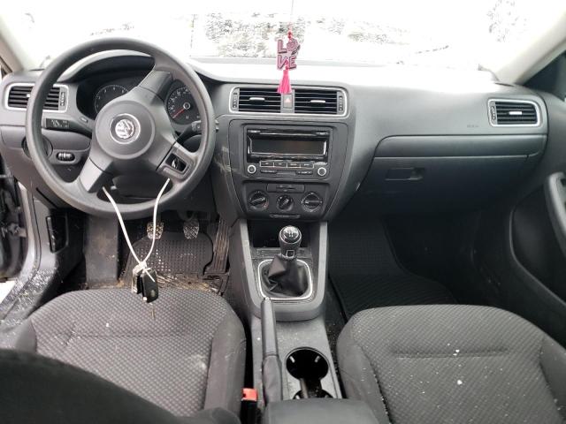 3VW1K7AJ4EM442148 - 2014 VOLKSWAGEN JETTA BASE GRAY photo 8