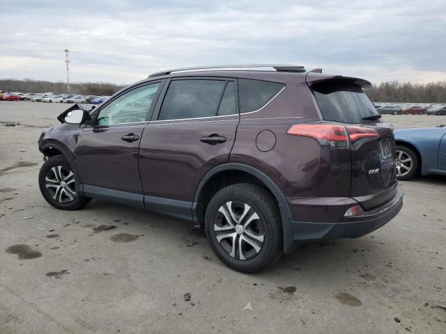 2T3BFREV3JW783098 - 2018 TOYOTA RAV4 LE PURPLE photo 2