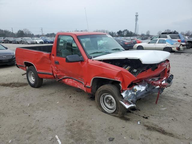 1GTEC14W1WZ553973 - 1998 GMC SIERRA C1500 RED photo 4