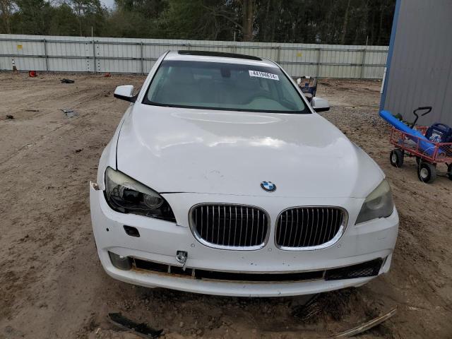 WBAKB8C58BCY64558 - 2011 BMW 750 LI WHITE photo 5