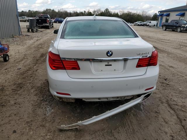 WBAKB8C58BCY64558 - 2011 BMW 750 LI WHITE photo 6