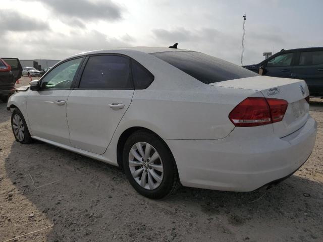 1VWAP7A33EC017881 - 2014 VOLKSWAGEN PASSAT S WHITE photo 2