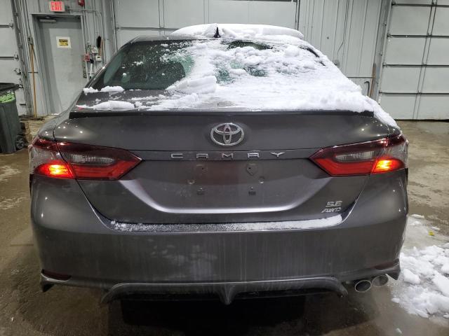 4T1G11BK7RU118578 - 2024 TOYOTA CAMRY SE NIGHT SHADE GRAY photo 6