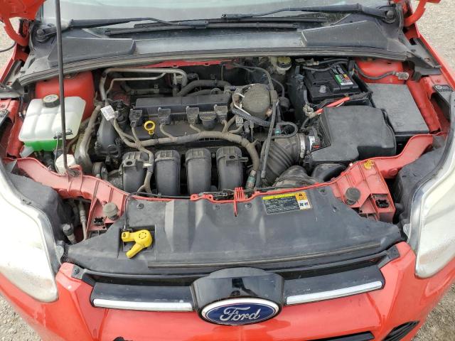 1FAHP3M29CL208186 - 2012 FORD FOCUS SEL RED photo 11