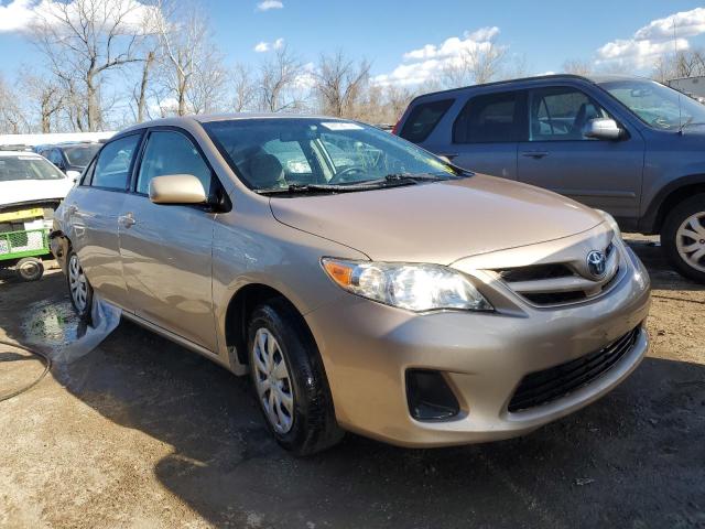 2T1BU4EE8BC749260 - 2011 TOYOTA COROLLA BASE GOLD photo 4