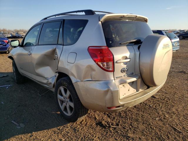 JTMBD31V785142529 - 2008 TOYOTA RAV4 LIMITED BEIGE photo 3