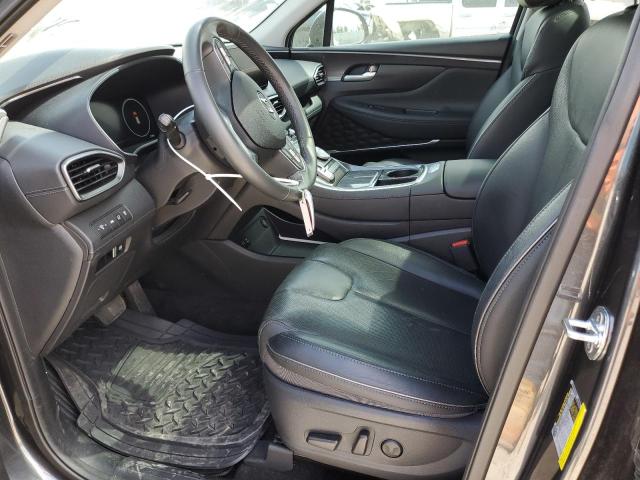 5NMS34AJ7MH331663 - 2021 HYUNDAI SANTA FE SEL Մոխրագույն լուսանկար 7