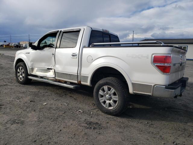 1FTFW1EV7AFA38598 - 2010 FORD F150 SUPERCREW WHITE photo 2