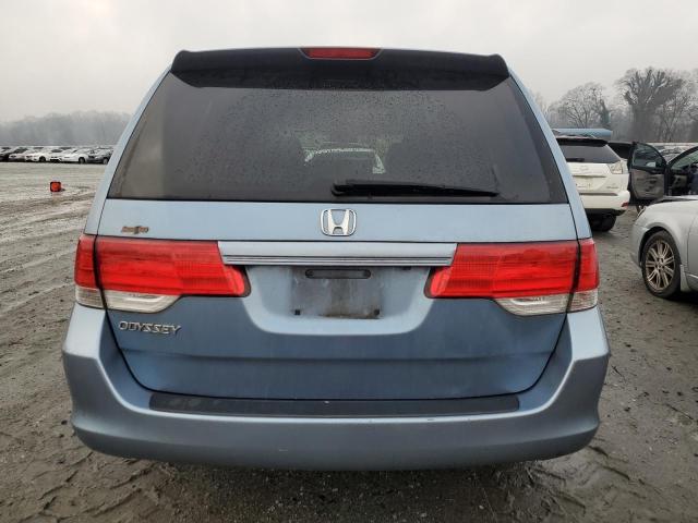 5FNRL38608B046904 - 2008 HONDA ODYSSEY EXL BLUE photo 6