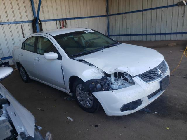 4A32B2FF7CE010541 - 2012 MITSUBISHI GALANT FE WHITE photo 4