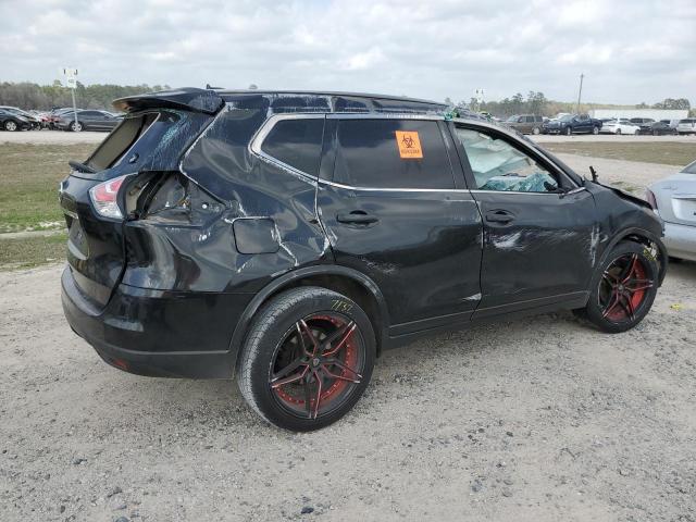 KNMAT2MT7GP702720 - 2016 NISSAN ROGUE S BLACK photo 3