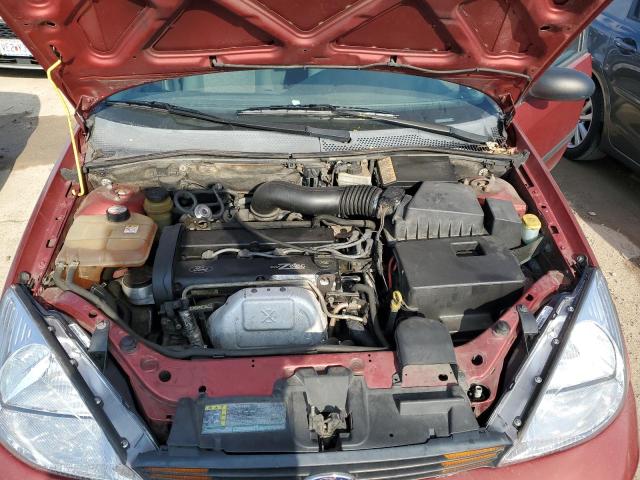 3FAFP37364R106052 - 2004 FORD FOCUS ZX5 RED photo 11