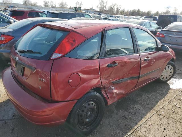 3FAFP37364R106052 - 2004 FORD FOCUS ZX5 RED photo 3