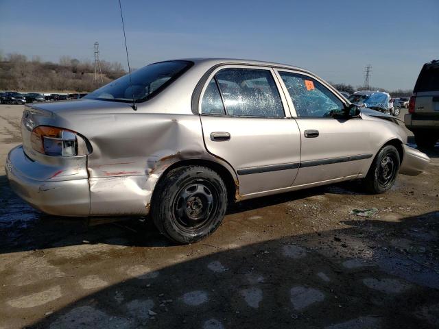 1Y1SK52891Z430167 - 2001 CHEVROLET GEO PRIZM BASE Gümüş foto 3