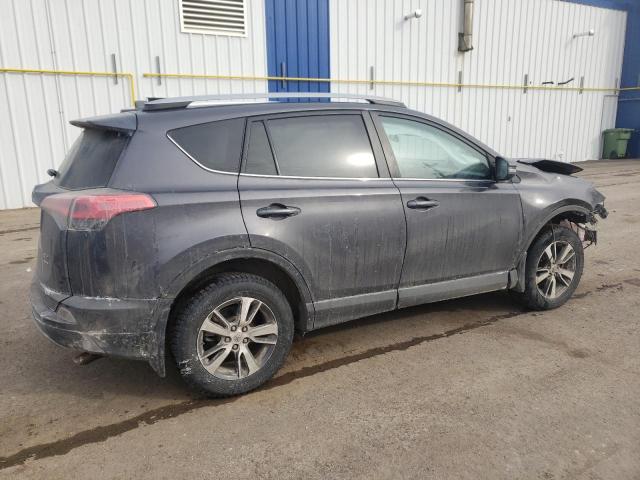 2T3RFREV2HW624503 - 2017 TOYOTA RAV4 XLE GRAY photo 3