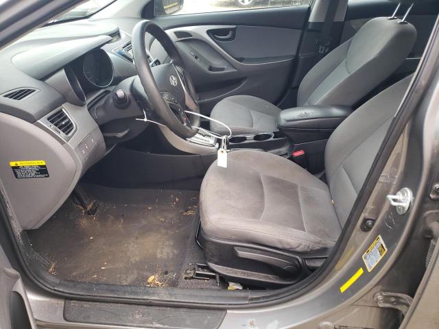 5NPDH4AE6DH221185 - 2013 HYUNDAI ELANTRA GLS GRAY photo 7