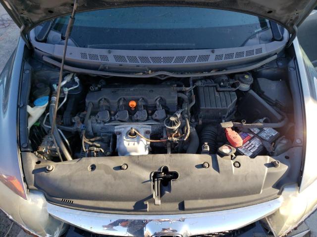 19XFA16699E031616 - 2009 HONDA CIVIC LX-S Մոխրագույն լուսանկար 11