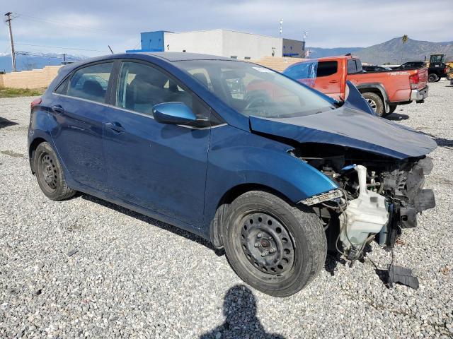 KMHD35LH5GU309582 - 2016 HYUNDAI ELANTRA GT BLUE photo 4