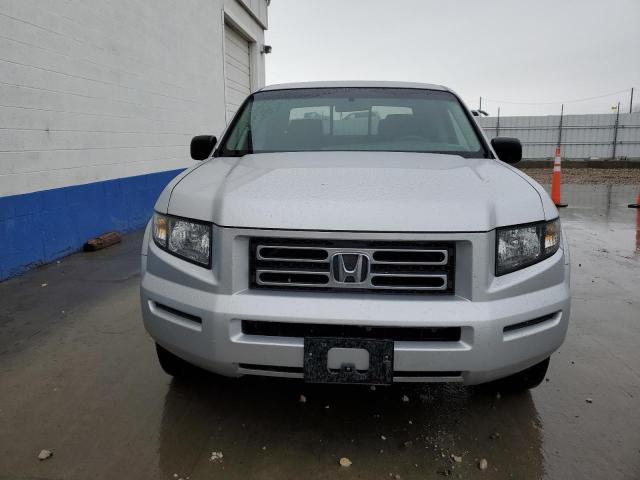 2HJYK16217H543290 - 2007 HONDA RIDGELINE RT SILVER photo 5