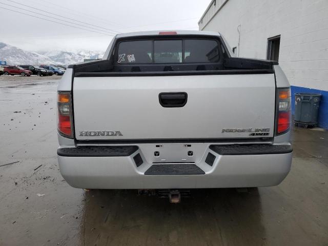 2HJYK16217H543290 - 2007 HONDA RIDGELINE RT SILVER photo 6