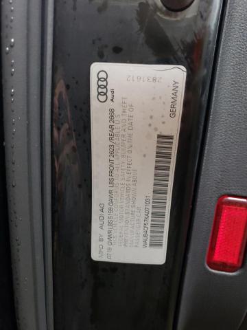 WAUB4CF57KA071031 - 2019 AUDI S5 PREMIUM PLUS 黑色 照片 12