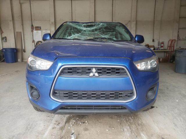 4A4AP3AU4FE047572 - 2015 MITSUBISHI OUTLANDER ES BLUE photo 5