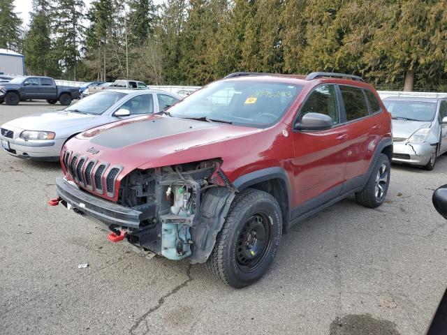 1C4PJMBS1EW120606 - 2014 JEEP CHEROKEE TRAILHAWK 红色 照片 1
