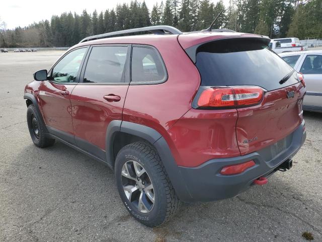1C4PJMBS1EW120606 - 2014 JEEP CHEROKEE TRAILHAWK 红色 照片 2