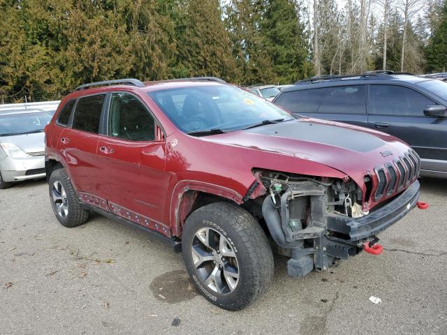 1C4PJMBS1EW120606 - 2014 JEEP CHEROKEE TRAILHAWK 红色 照片 4