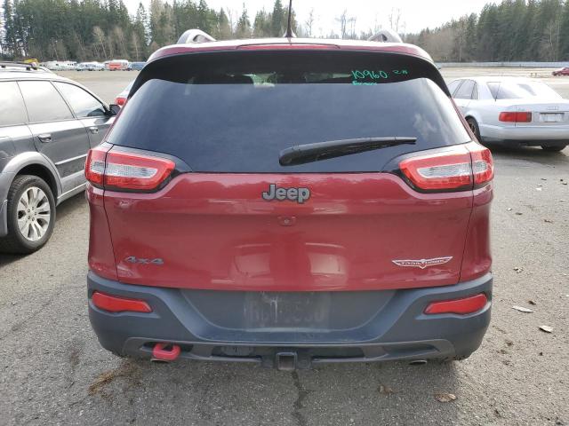 1C4PJMBS1EW120606 - 2014 JEEP CHEROKEE TRAILHAWK 红色 照片 6