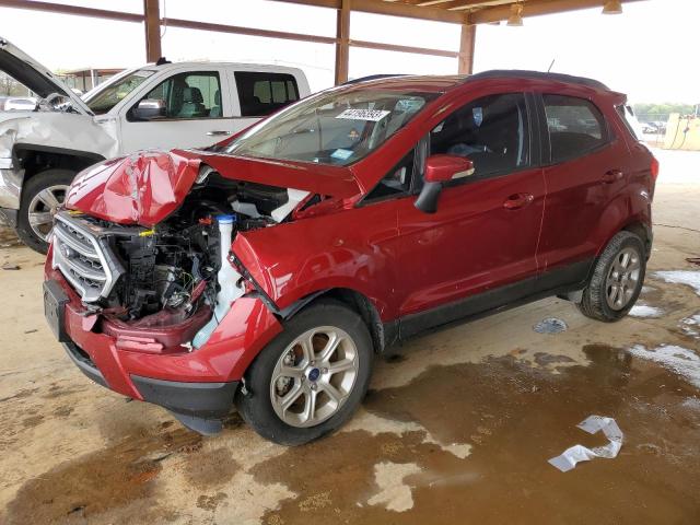 MAJ3P1TE1JC174316 - 2018 FORD ECOSPORT SE RED photo 1