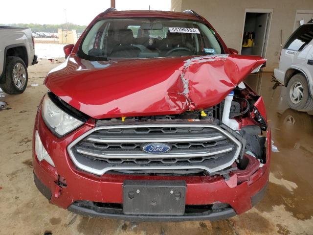 MAJ3P1TE1JC174316 - 2018 FORD ECOSPORT SE RED photo 5