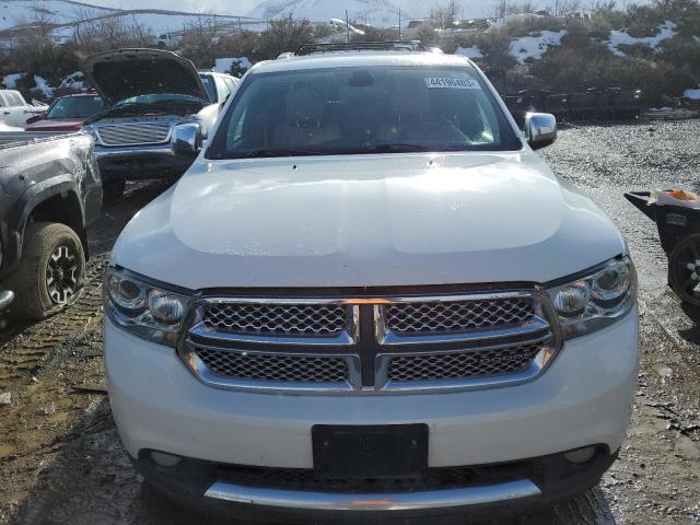 1D4SE5GT6BC695970 - 2011 DODGE DURANGO CITADEL WHITE photo 5