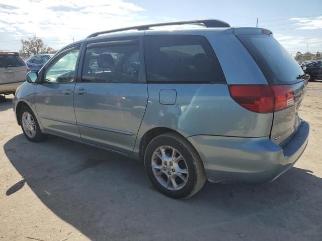 5TDBA22C05S044867 - 2005 TOYOTA SIENNA XLE BLUE photo 2