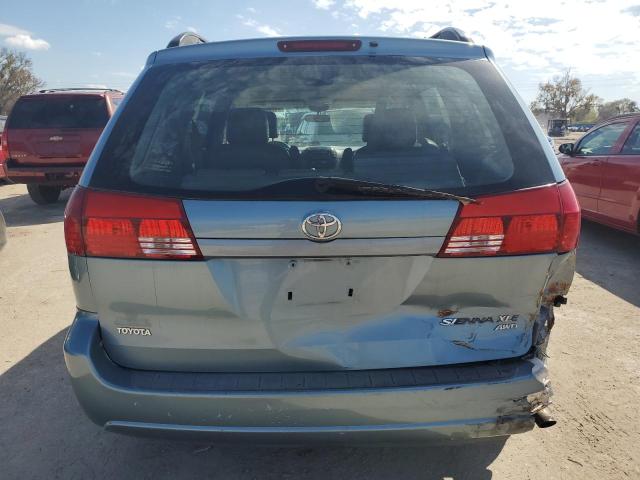 5TDBA22C05S044867 - 2005 TOYOTA SIENNA XLE BLUE photo 6